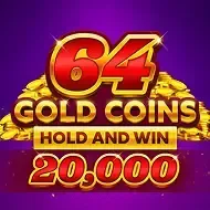 64 Gold Coins Hold and Win 20,000Booming